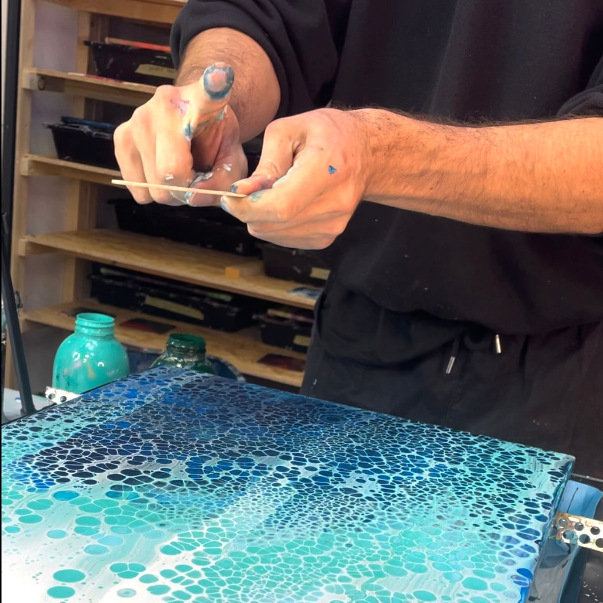 Pouring Special - Zellen
