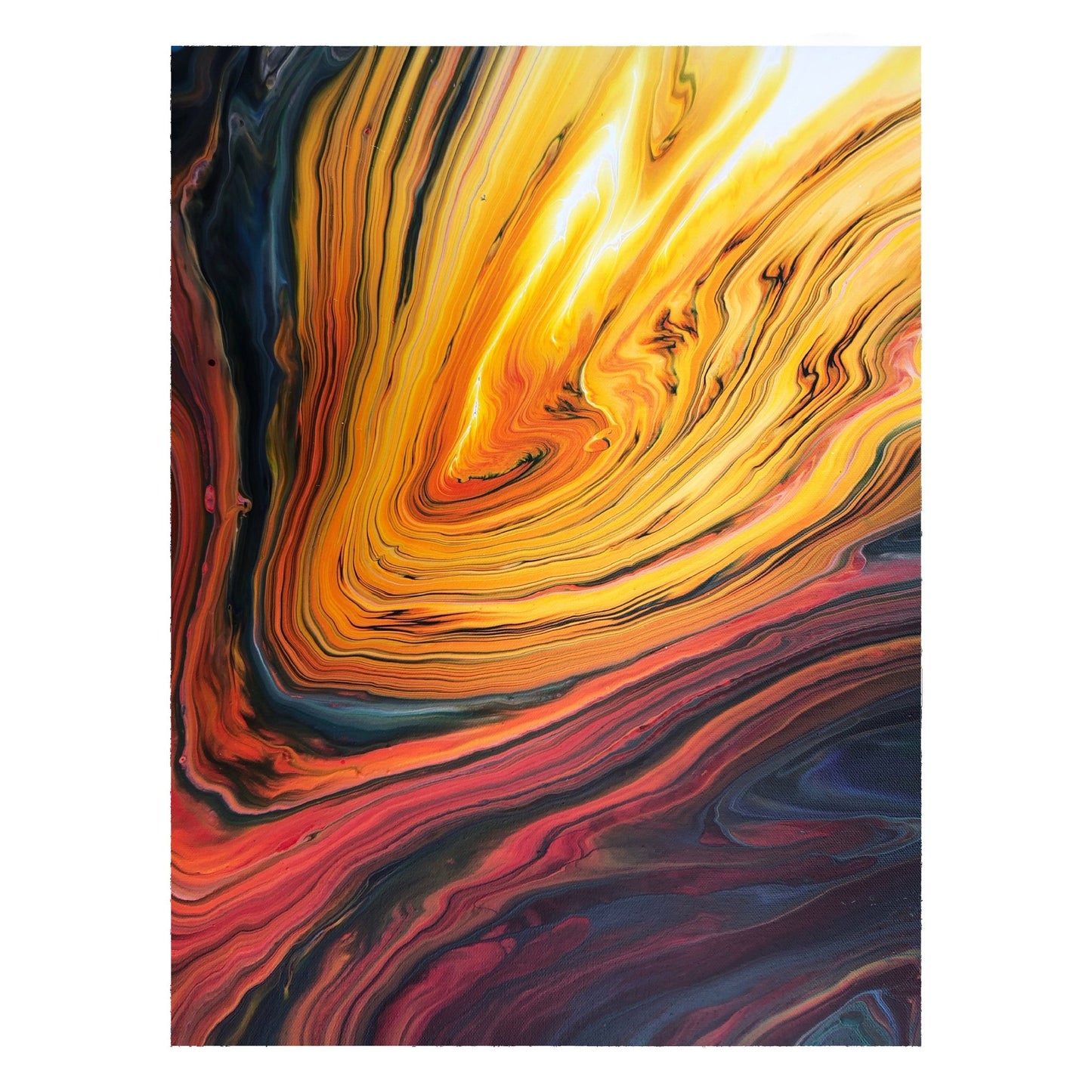 Acryl Pouring Grundkurs - Farbfluss Atelier