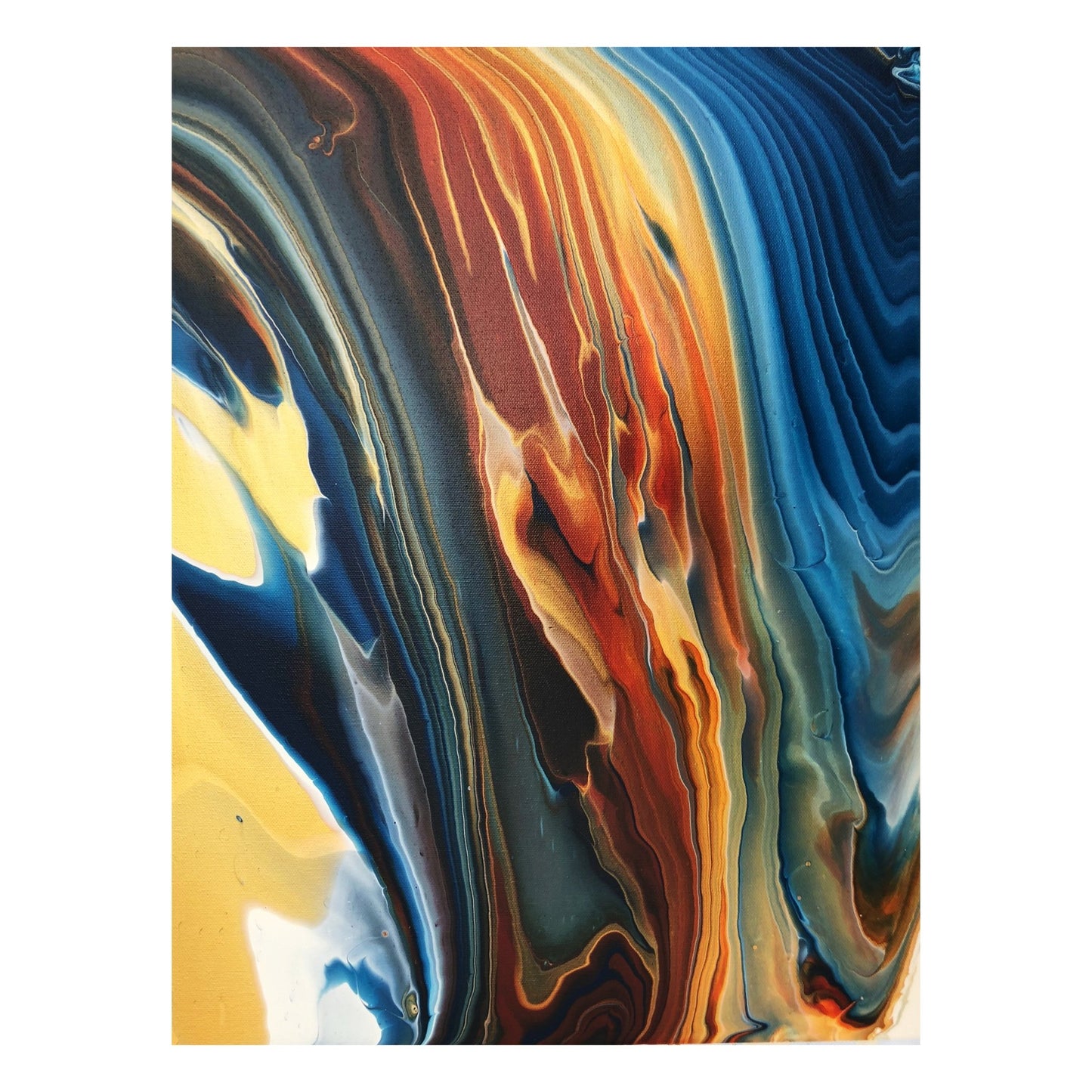 Acryl Pouring Grundkurs - Farbfluss Atelier