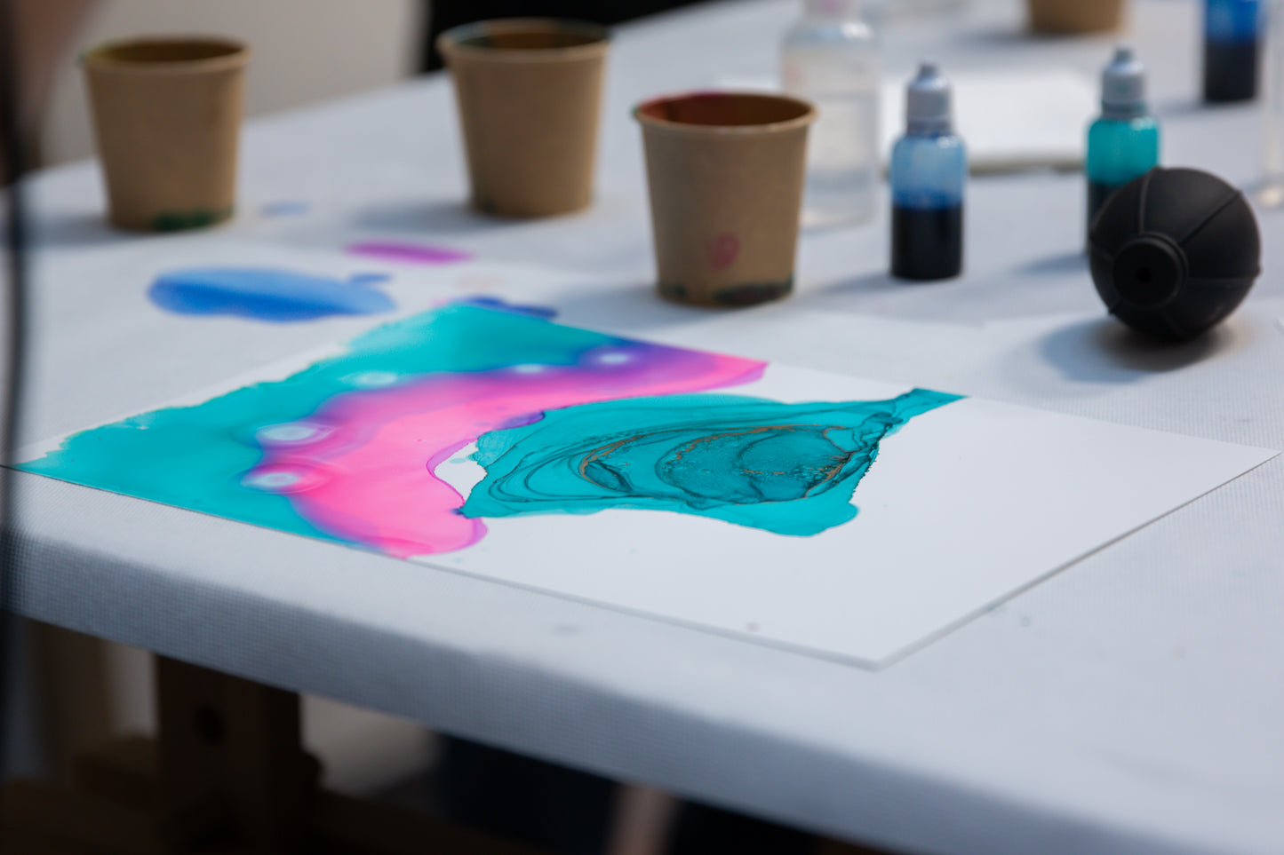 Alcohol Ink Beginner Course