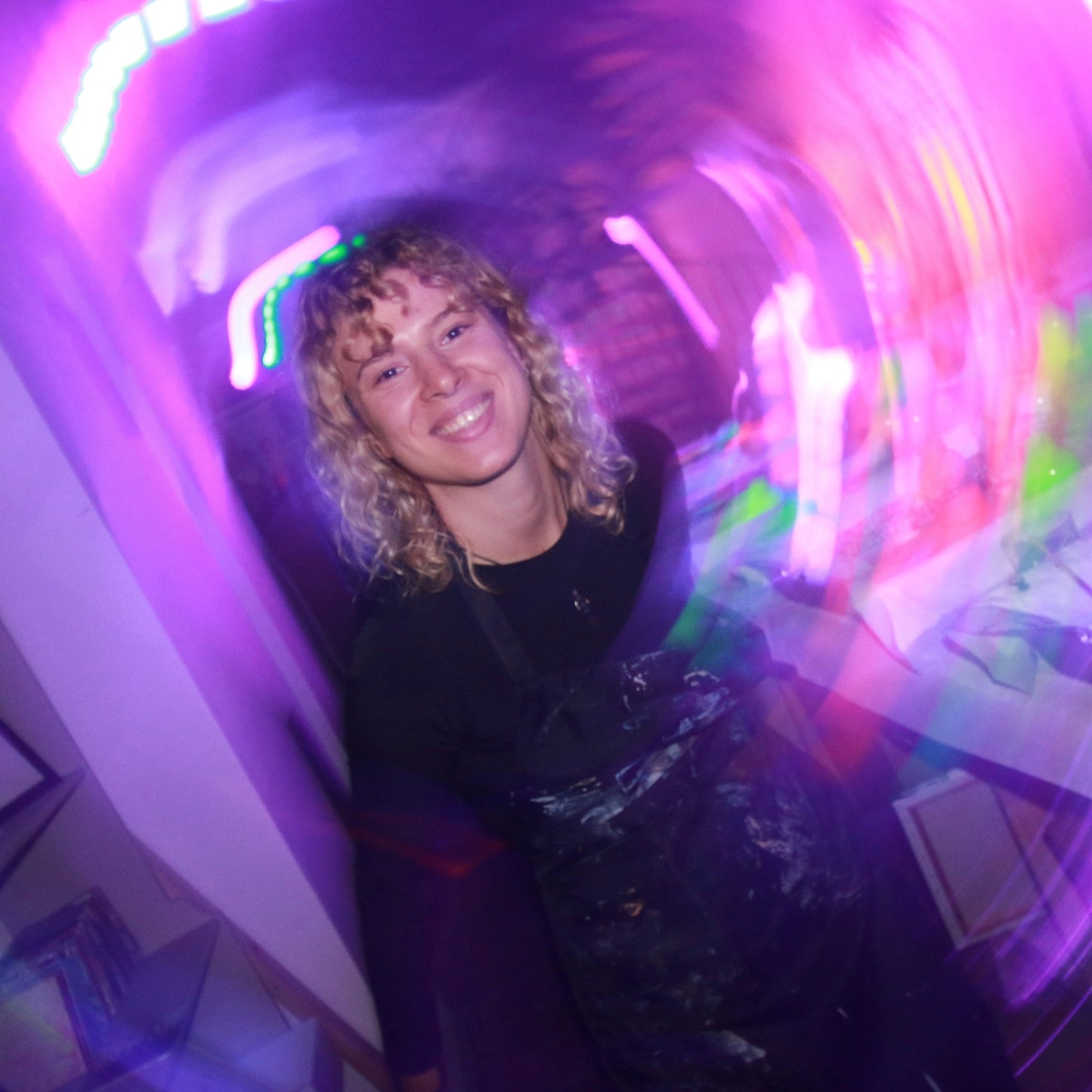 Pouring Special - Neon Night - Farbfluss Atelier