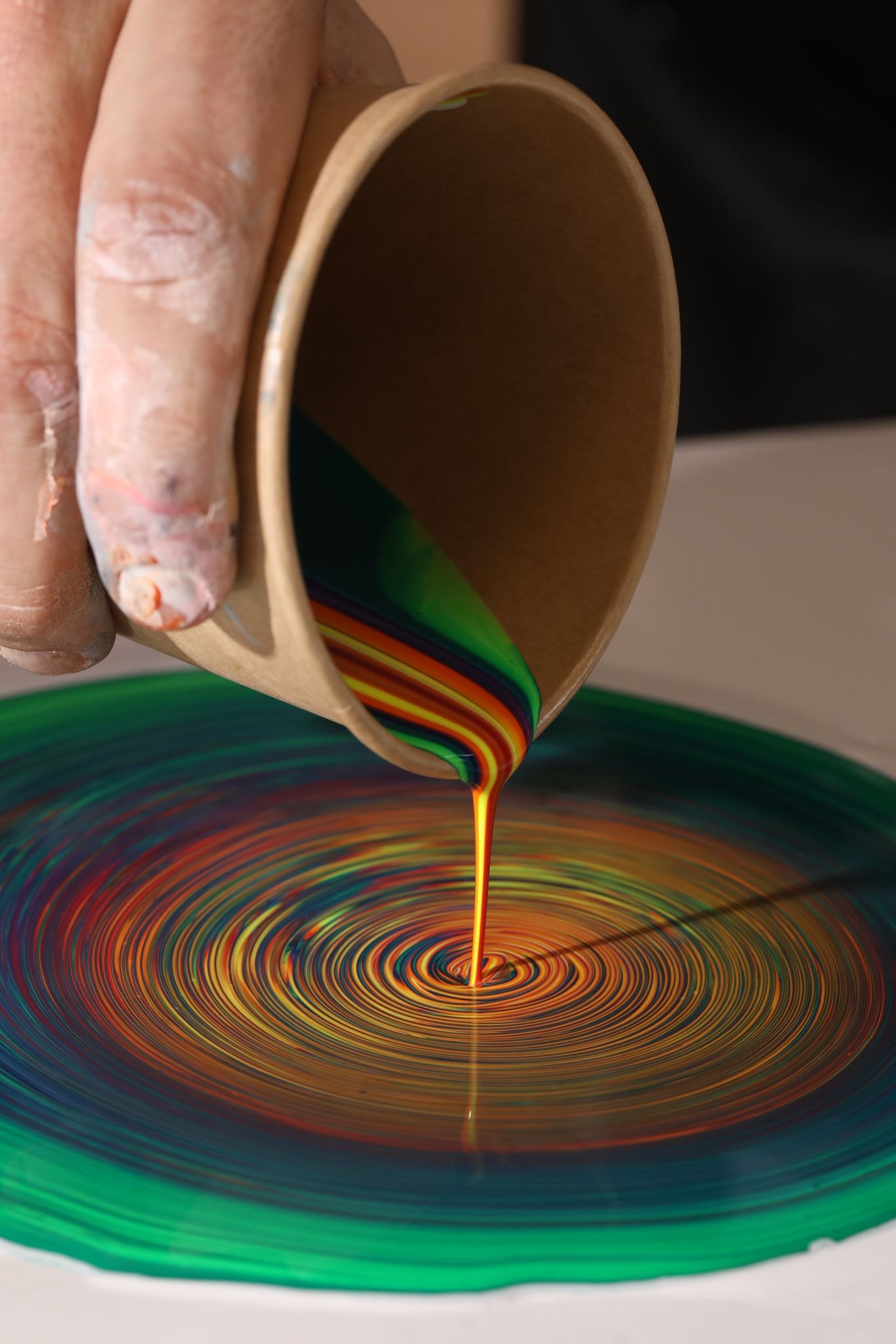 Kunsttechniken im kreativ Kurs