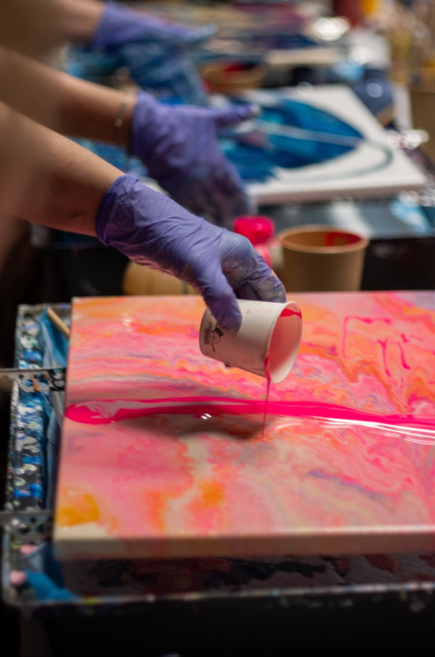 Acryl-Pouring Grundkurs