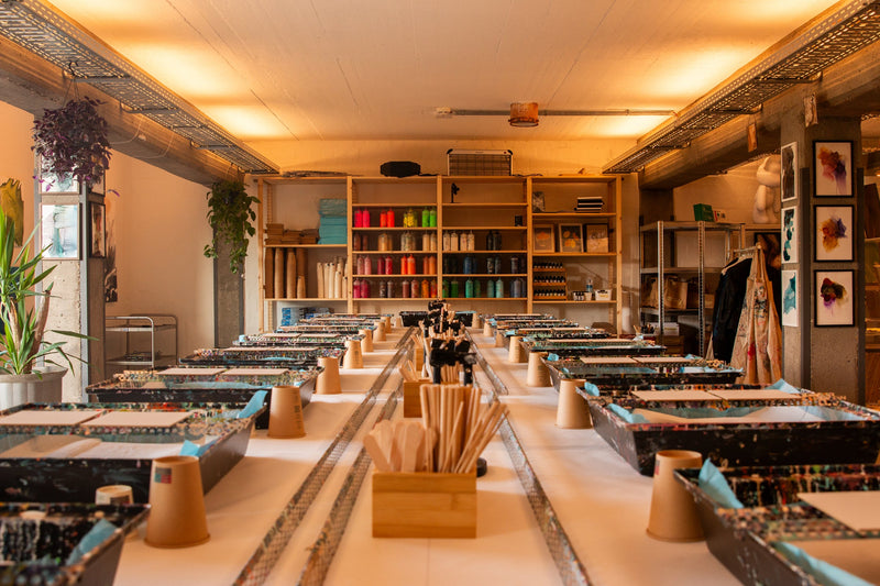 Workshop Atelier bereit für Kurs