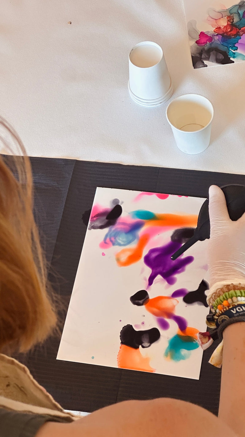 Alkohol ink Kurs