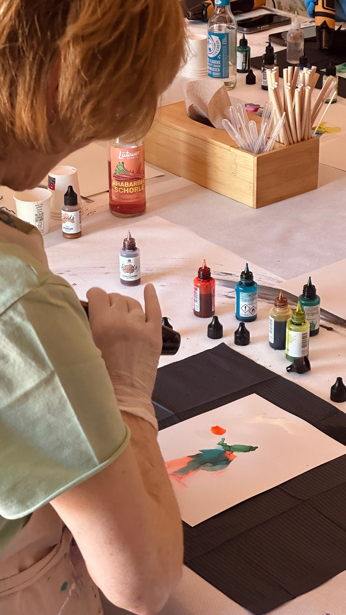 Alcohol Ink Kunst Kurs