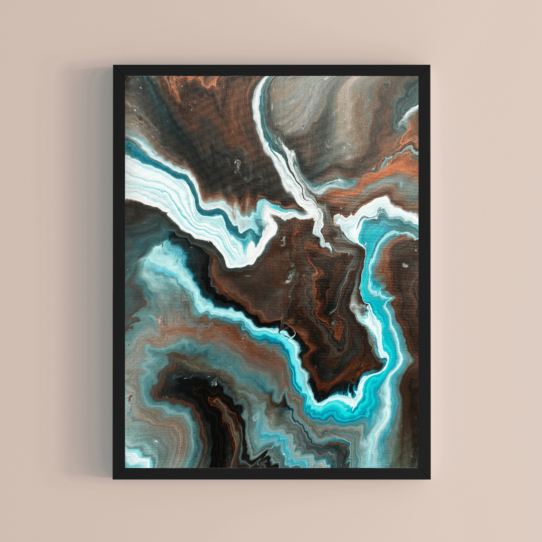 Acryl - Pouring Grundkurs - Farbfluss Atelier