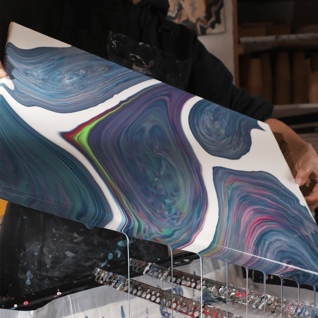 Acryl Pouring Grundkurs - Farbfluss Atelier