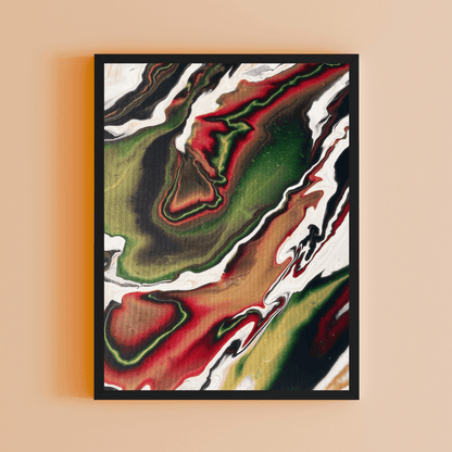 Acryl - Pouring Grundkurs - Farbfluss Atelier