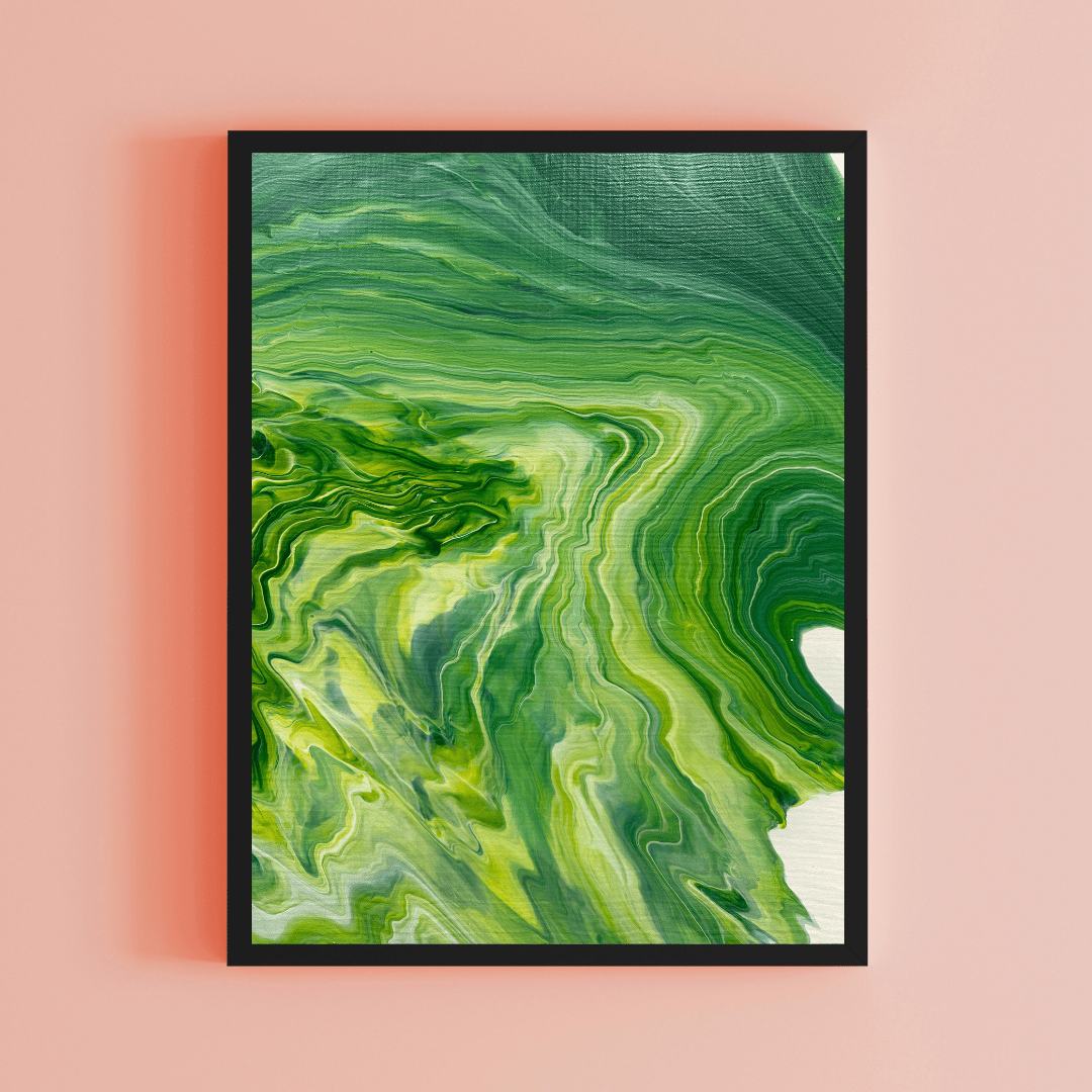 Acryl - Pouring Grundkurs - Farbfluss Atelier