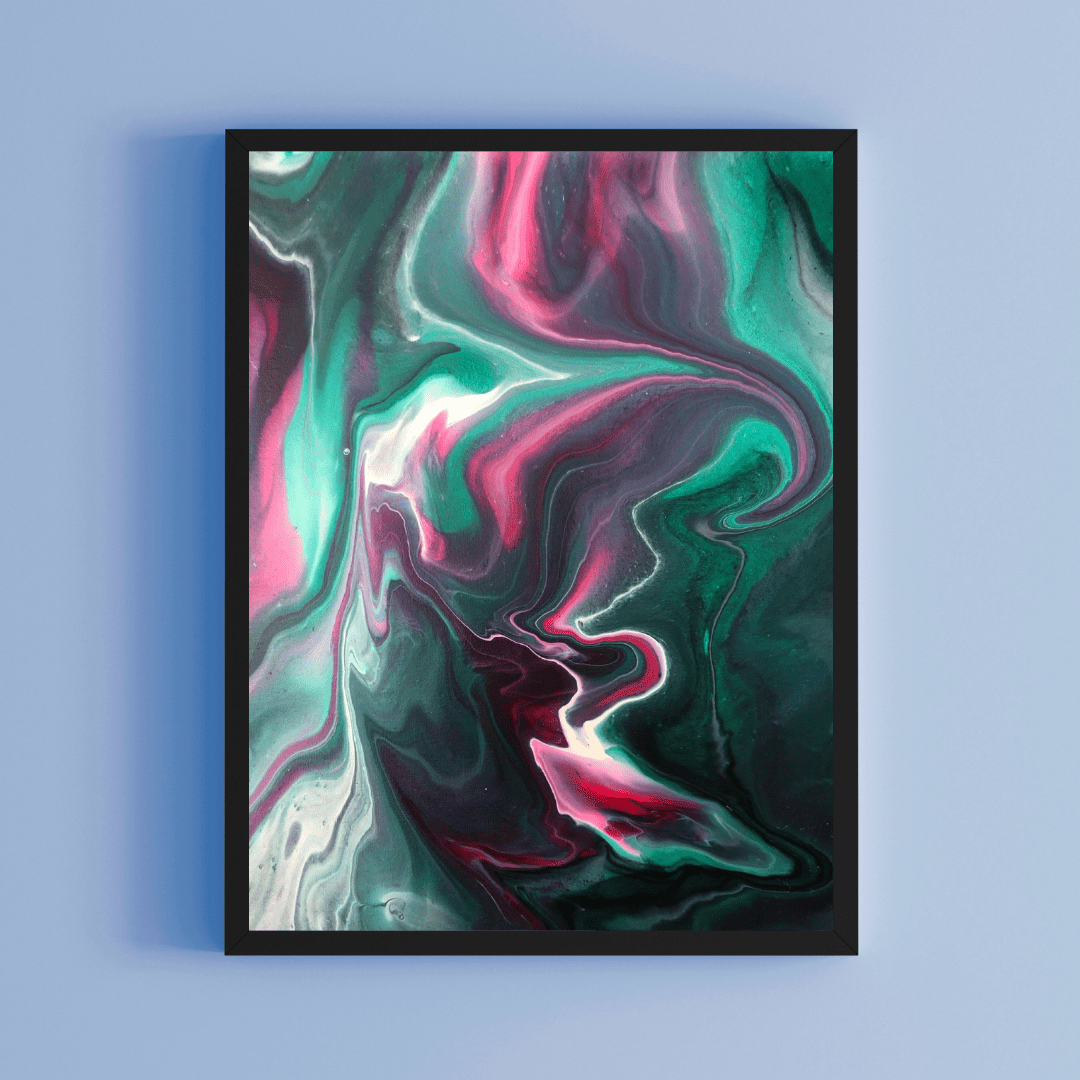 Acryl - Pouring Grundkurs - Farbfluss Atelier