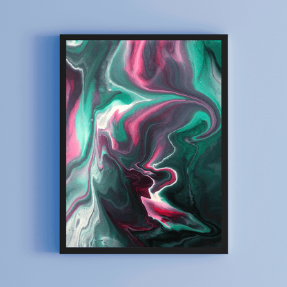 Acryl - Pouring Grundkurs - Farbfluss Atelier