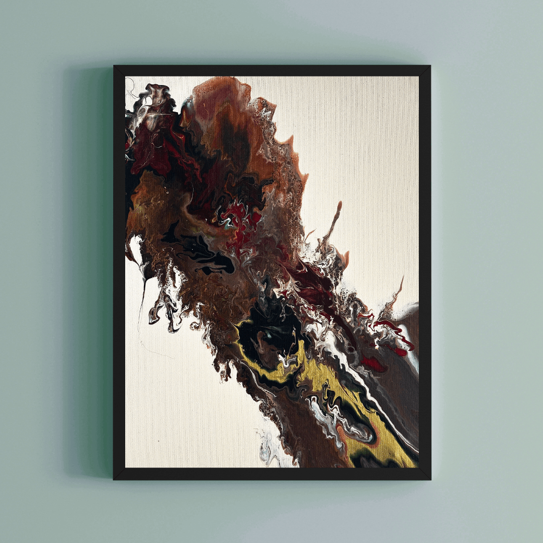 Acryl - Pouring Grundkurs - Farbfluss Atelier