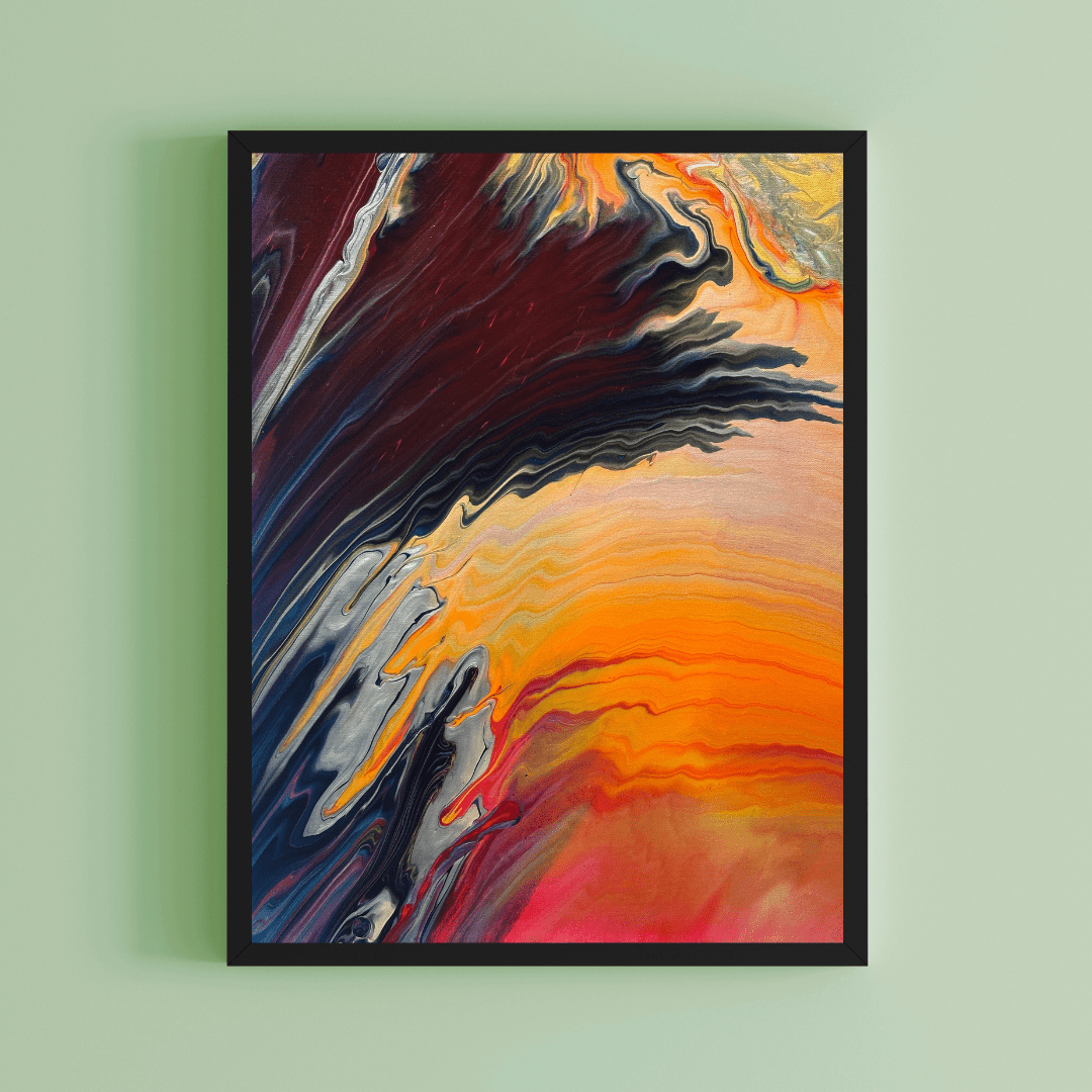 Acryl - Pouring Grundkurs - Farbfluss Atelier