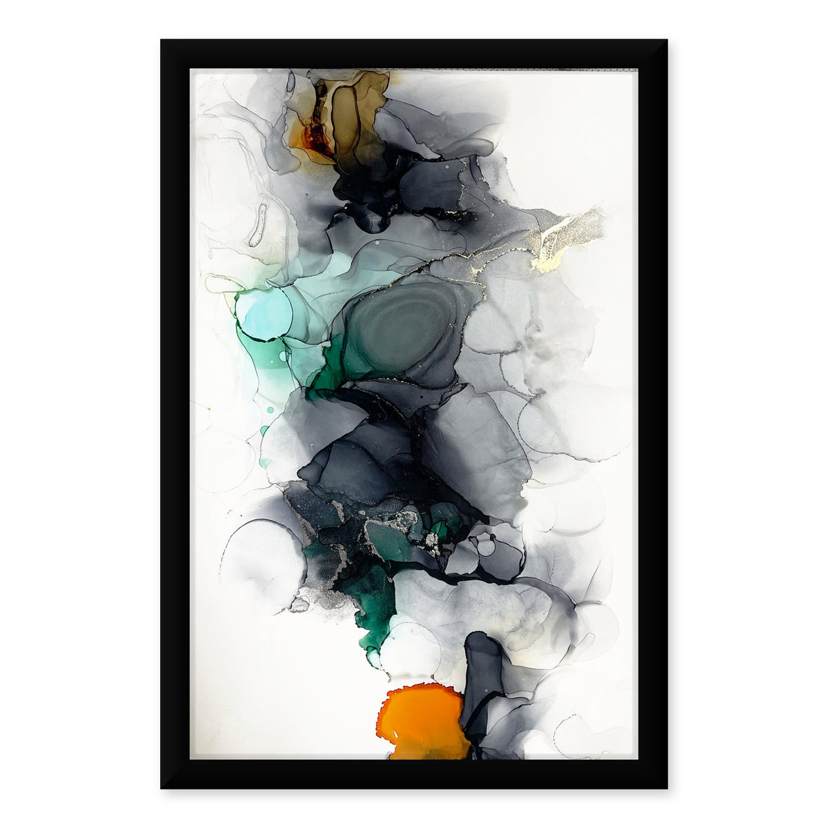 Alcohol ink Kunstwerk Produkt