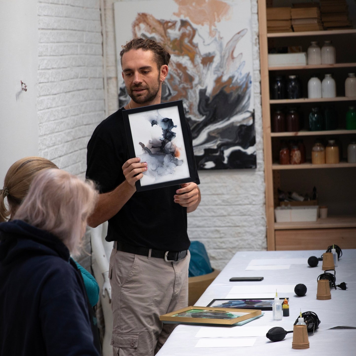 Alcohol Ink Grundkurs - Farbfluss Atelier