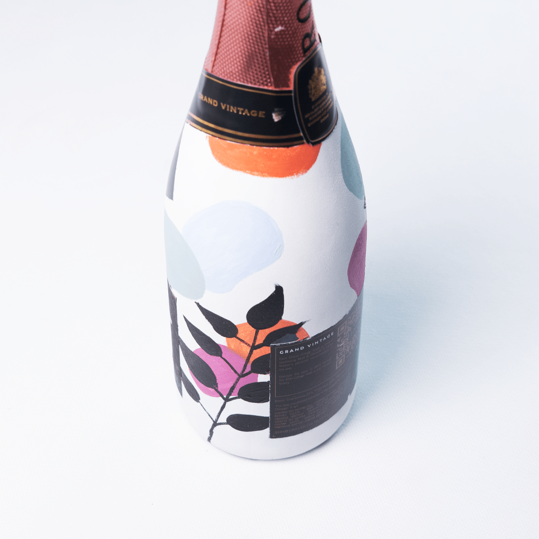 ALSTERHAUS – Paint your Champagne - Farbfluss Atelier