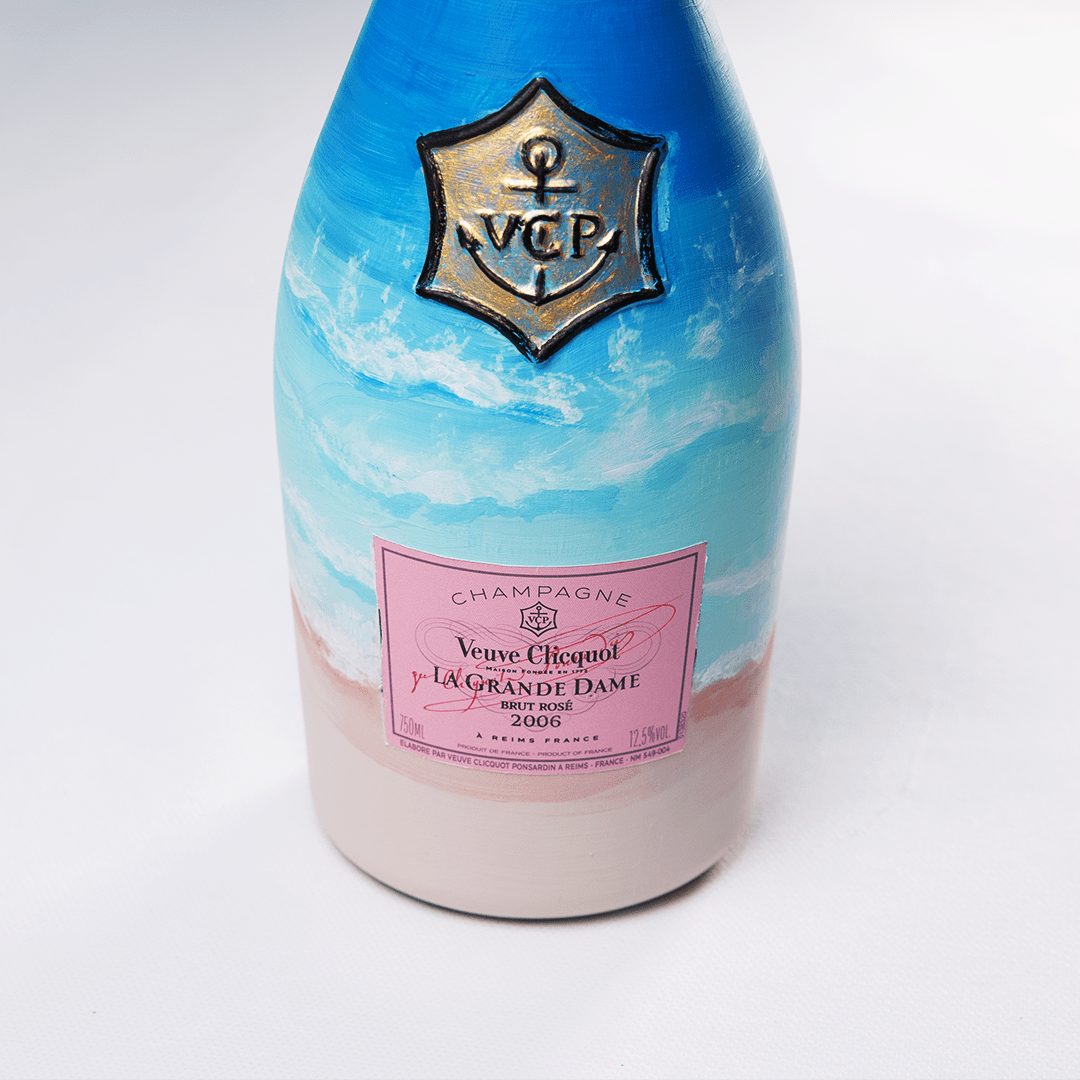 ALSTERHAUS – Paint your Champagne - Farbfluss Atelier