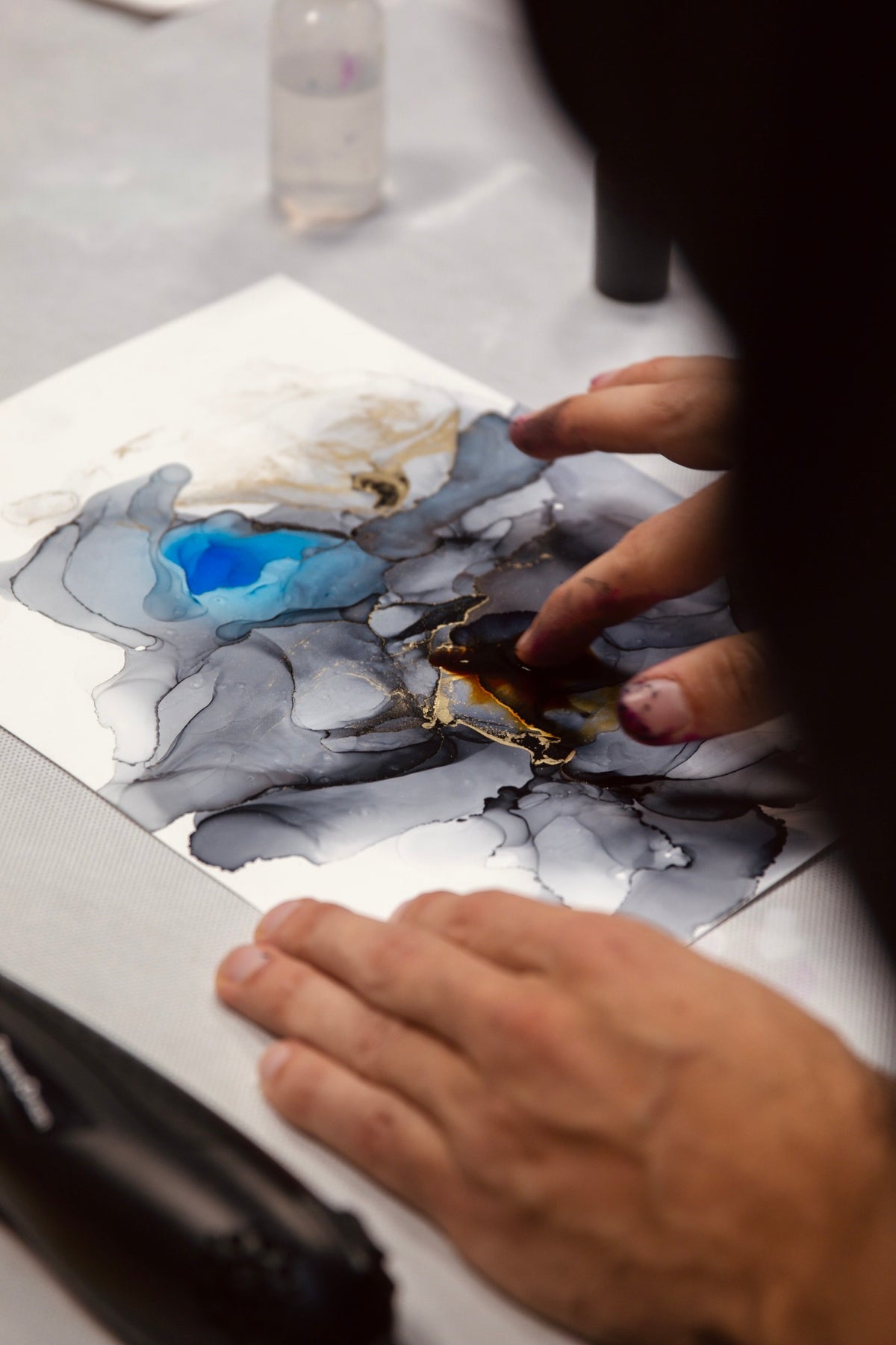 Alcohol ink Kurs