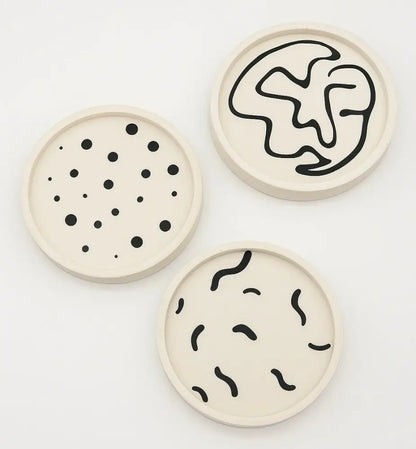 Jesmonite Dekoschalen rund