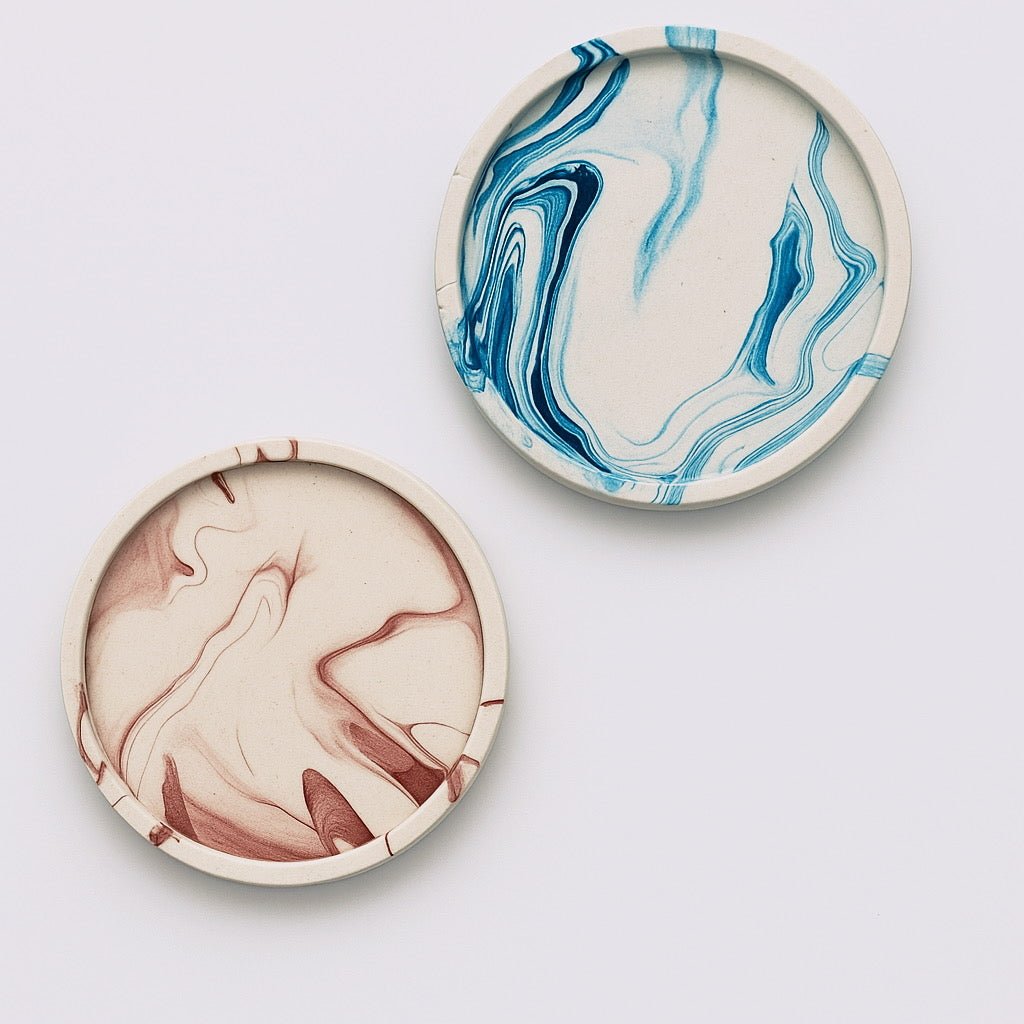 Jesmonite gießen - Farbfluss Atelier