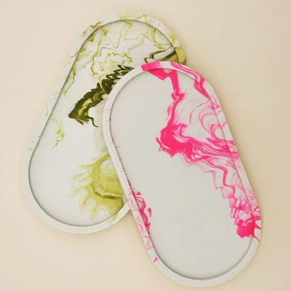 Jesmonite gießen - Farbfluss Atelier