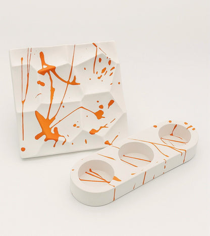 Jesmonite gießen - Farbfluss Atelier