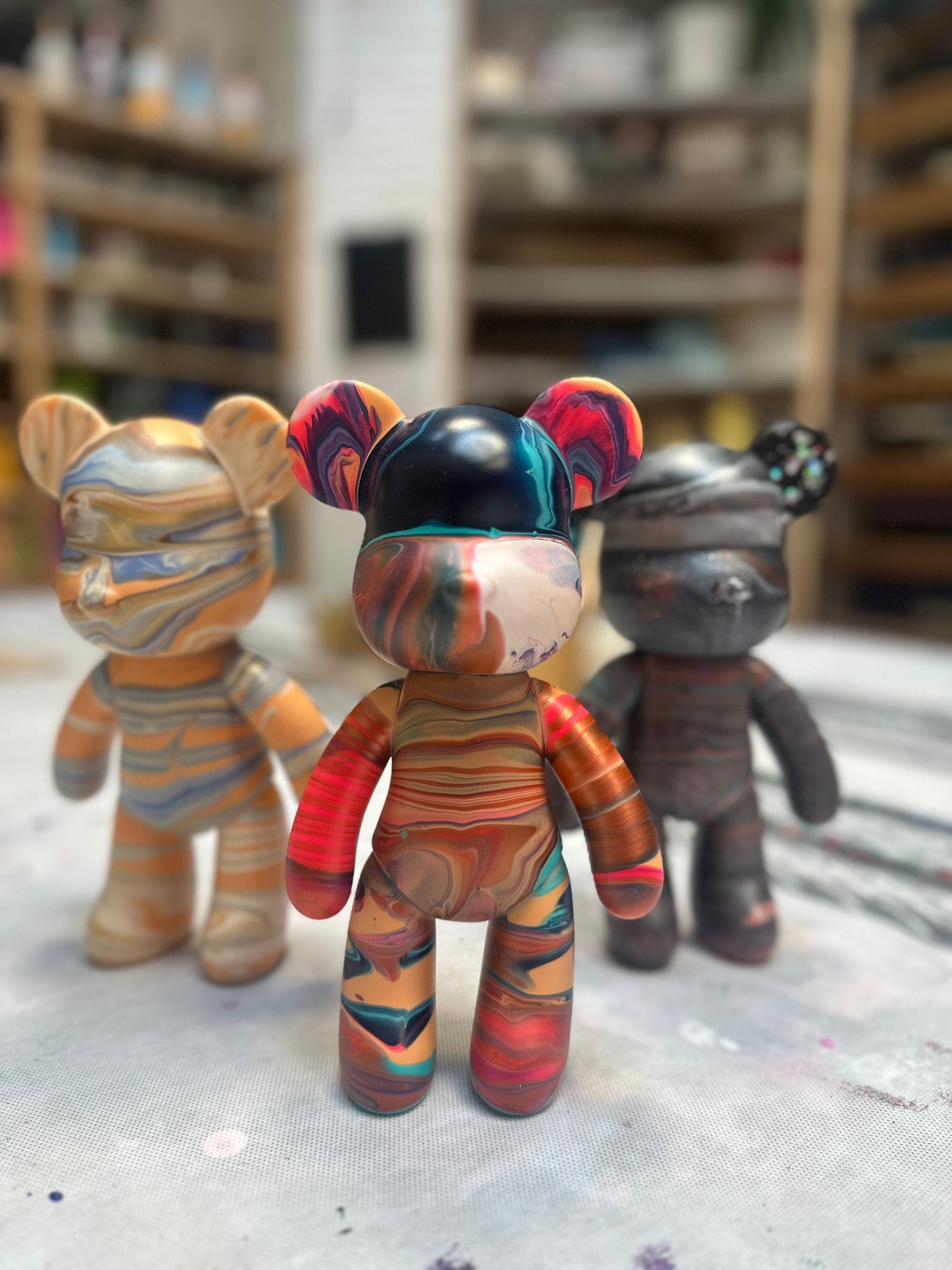 Pour a Bear - Farbfluss Atelier