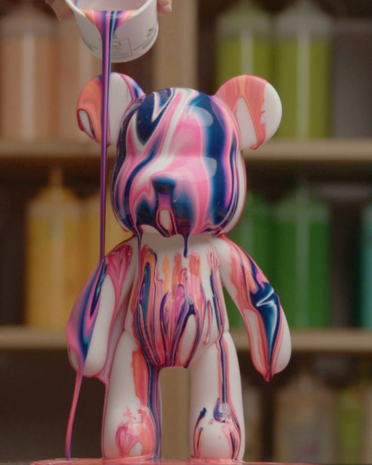 Pour a Bear - Farbfluss Atelier