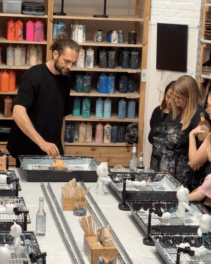 Pour a Bear - Farbfluss Atelier