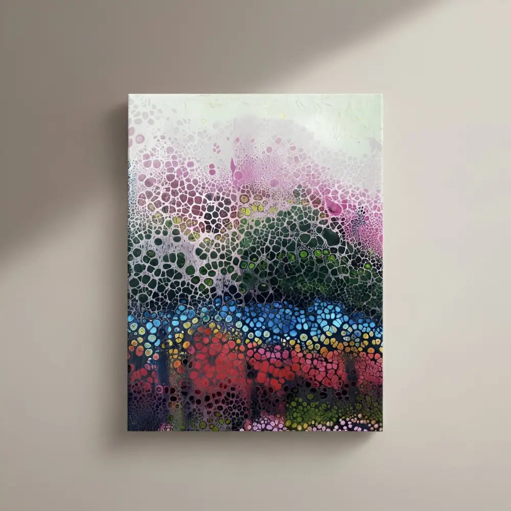 Pouring Special - Zellen - Farbfluss Atelier Produkt