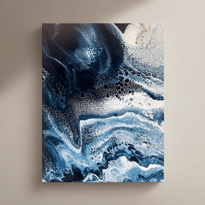 Pouring Special - Zellen - Farbfluss Atelier