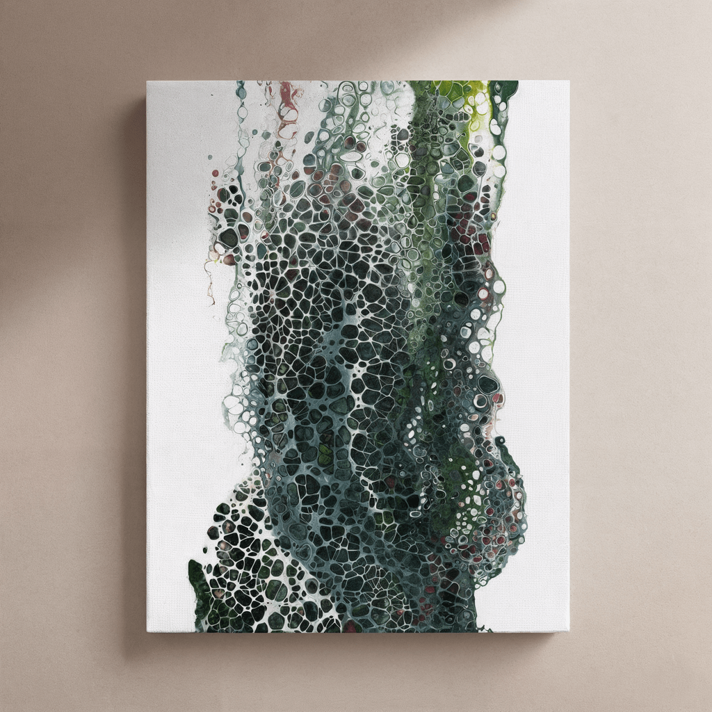 Pouring Special - Zellen - Farbfluss Atelier